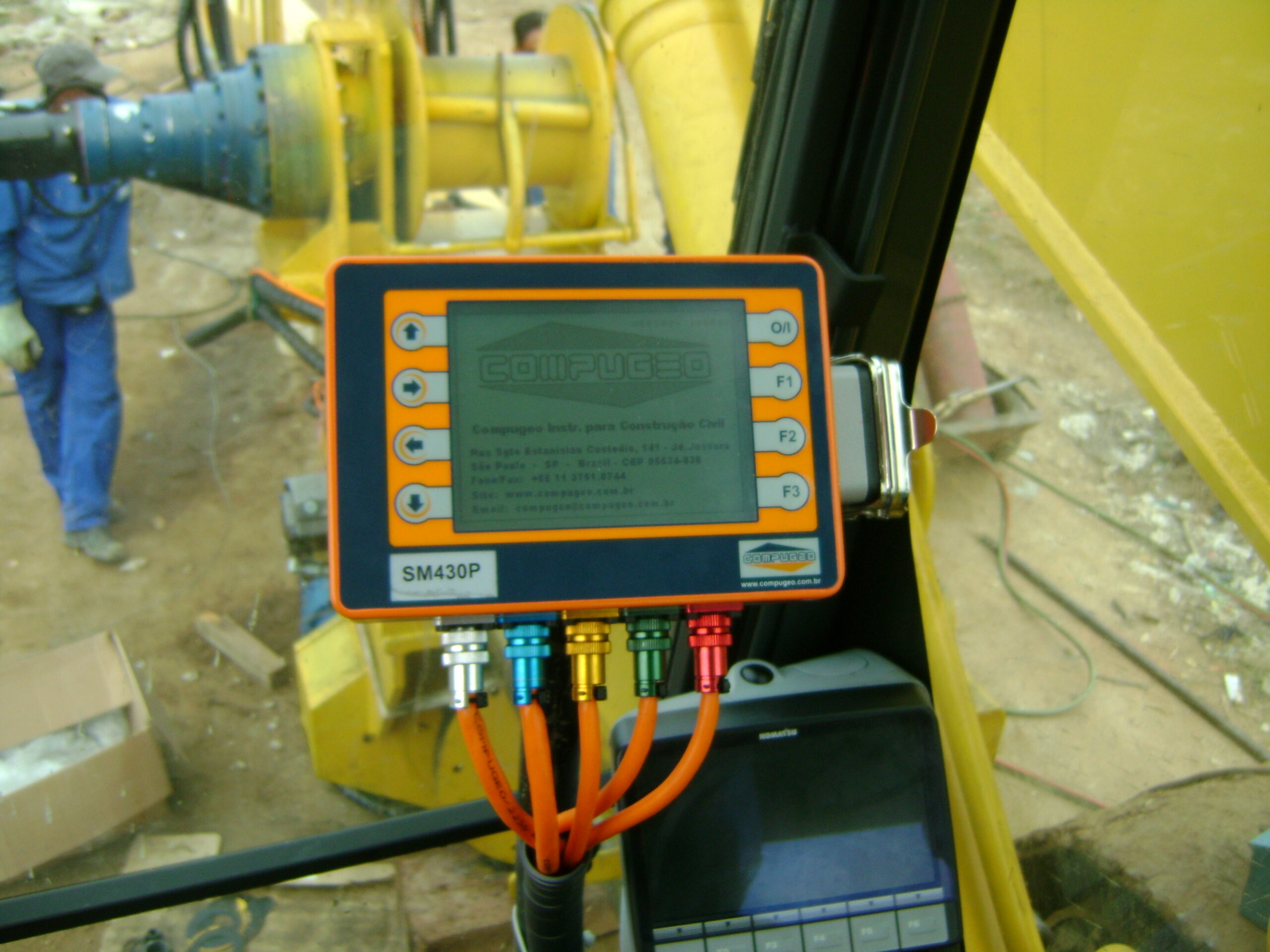 Sistema para monitorar estaca escavada